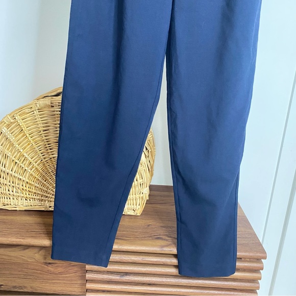 FRANK & OAK - NWT Navy Amelia Balloon Fit Pants - size 2 - Picture 10 of 16